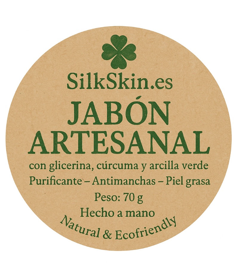 Jabon Artesanal Fresco y Claro  (piel Grasa)