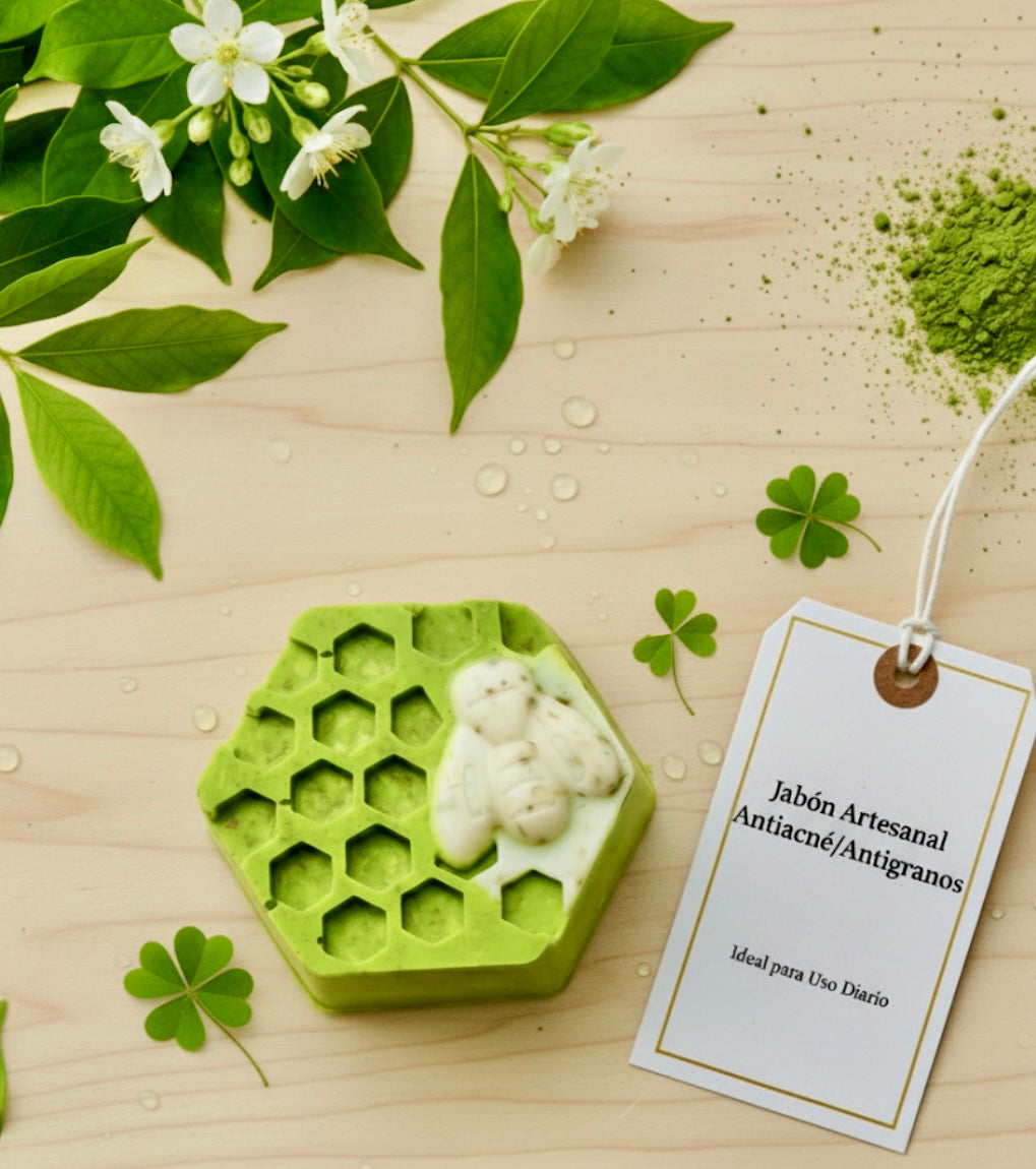 Jabon Artesanal Fresco y Claro  (piel Grasa)