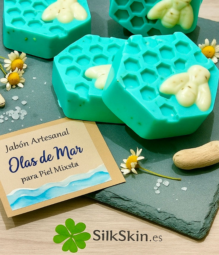Jabón Artesanal  Olas de Mar para Piel Mixsta
