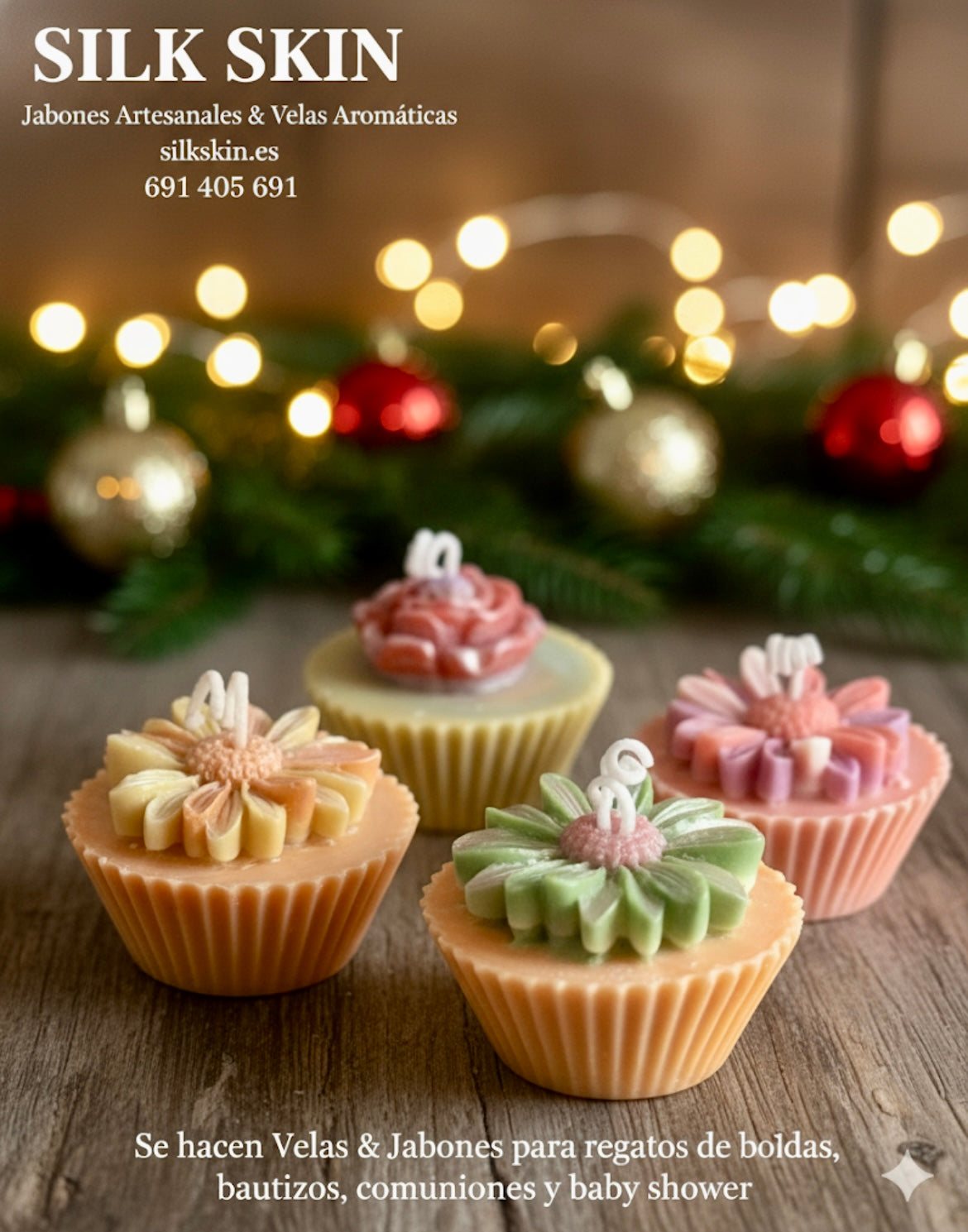 Jabones para regalar como recuerdo en comuniones, bodas, bautizos...