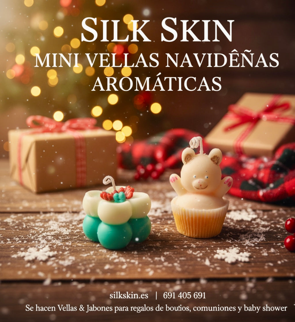 VELAS NAVIDEÑAS 2/3 plantas & Mini formas diferentes AROMÁTICAS :convierte cualquier rincón en tu HOGAR favorito…