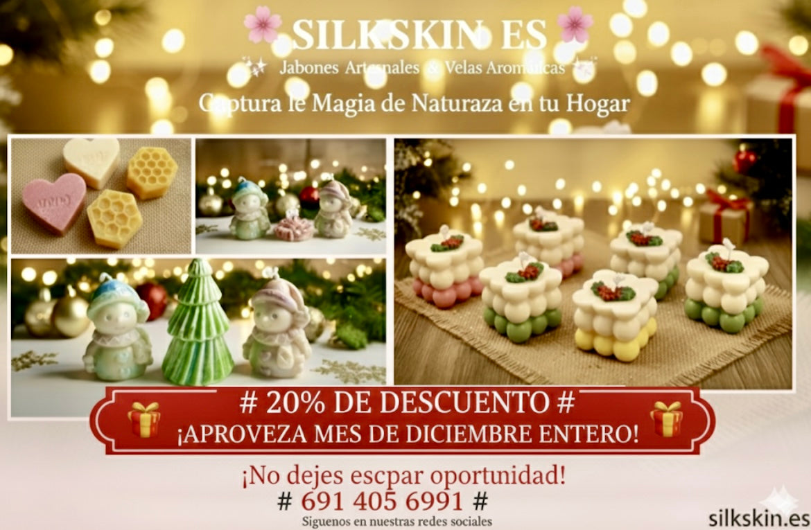 BLACK FRIDAY 2025
Promoción leva tres y recibe una mini de regalo 🎁
en todos los articulos
JABONES & VELAS
INFÓRMATE !!!