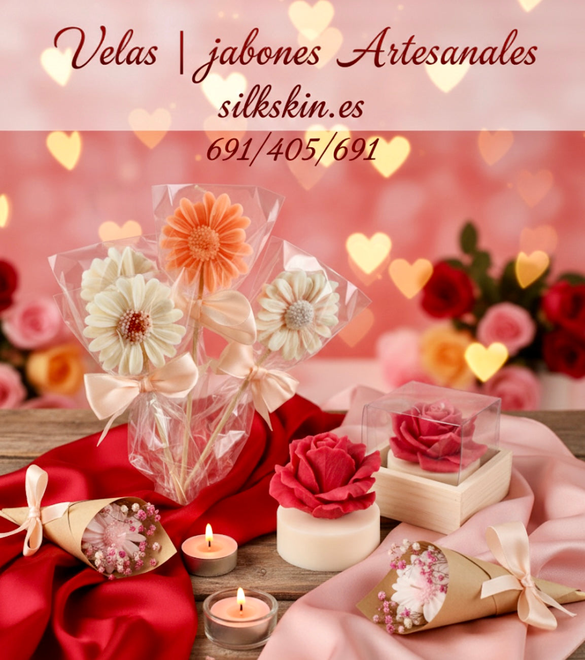 Vellas Jabones Artesanales (San Valentín)