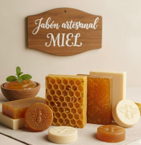 Jabon  Artesanal Miel