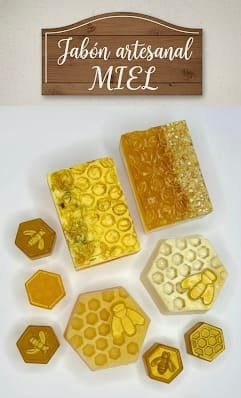 Jabon  Artesanal Miel