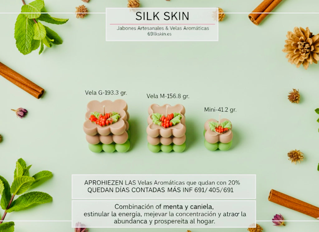 VELLAS ( Brisa de Canela/Menta)