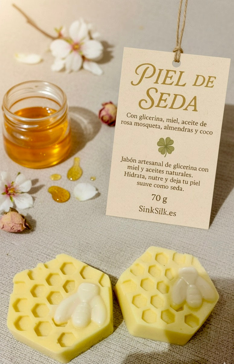 Jabón  Piel de  Seda de Regenerador, Antiarrugas y Cicatrizante,  profunda hidratación 👀👇